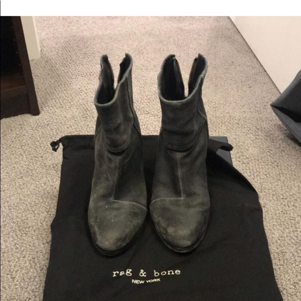 Granite (Grey) Rag & Bone Classic Newbury Boot